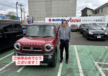 ハスラーご納車させていただきました